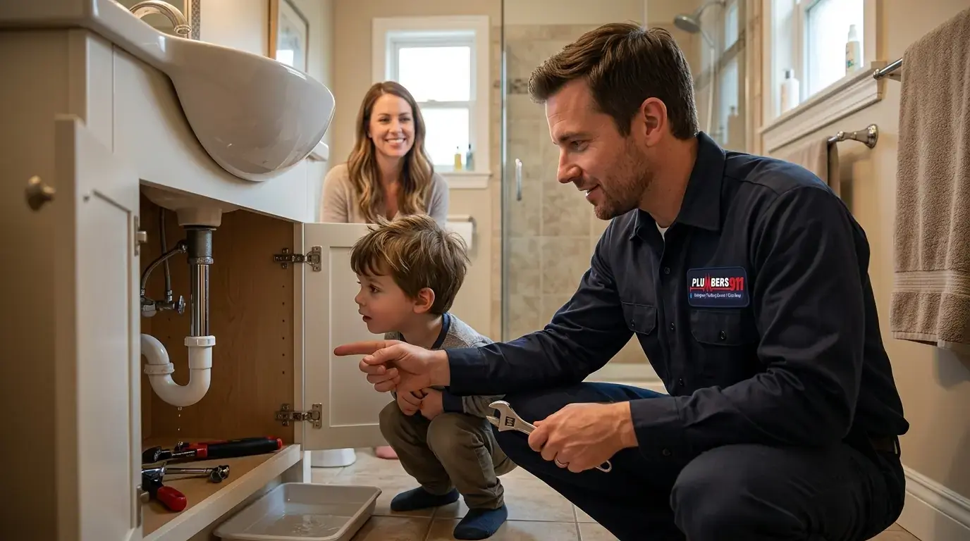 Licensed plumber at work in Park Forest, IL